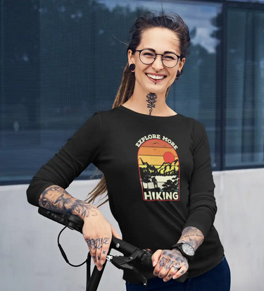 Explore More Hiking Women Long Sleeve Shirt